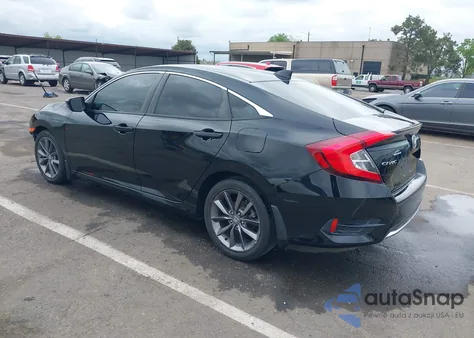 2021 Honda Civic Ex из США, поврежденный, VIN 19XFC1F34ME204550